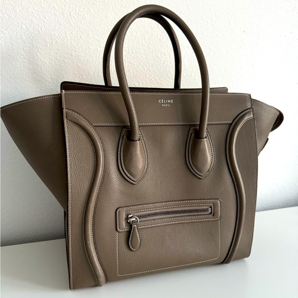 Rare CÉLINE Mini Luggage Bag - Souris